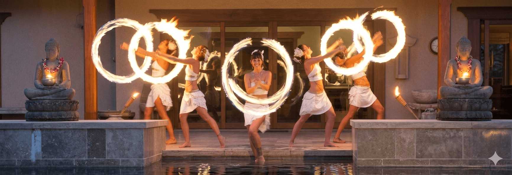 Soul Fire Productions performing at event