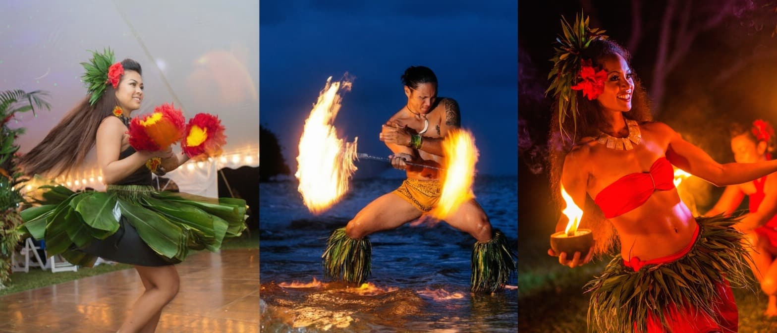 Professional Fire Knife Dancing